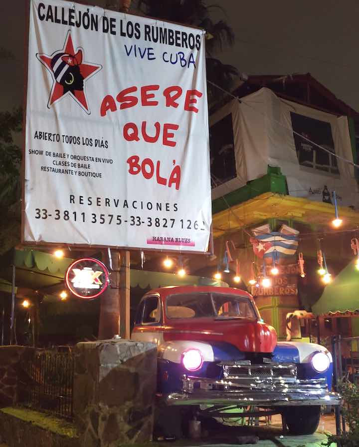 Cuban Salsa bar